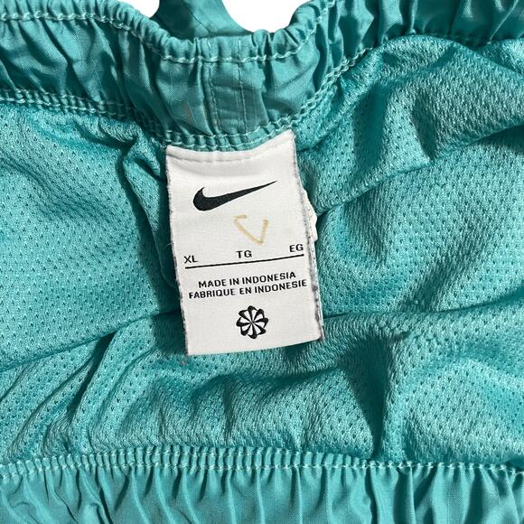 Nike Mens Swim Trunks Size XL Teal Lined Swim Trunks Drawstring Board Shorts - Picture 3 of 11